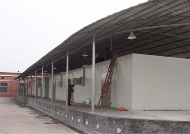 安徽六安生豬屠宰場(chǎng)大型低溫冷庫(kù)工程